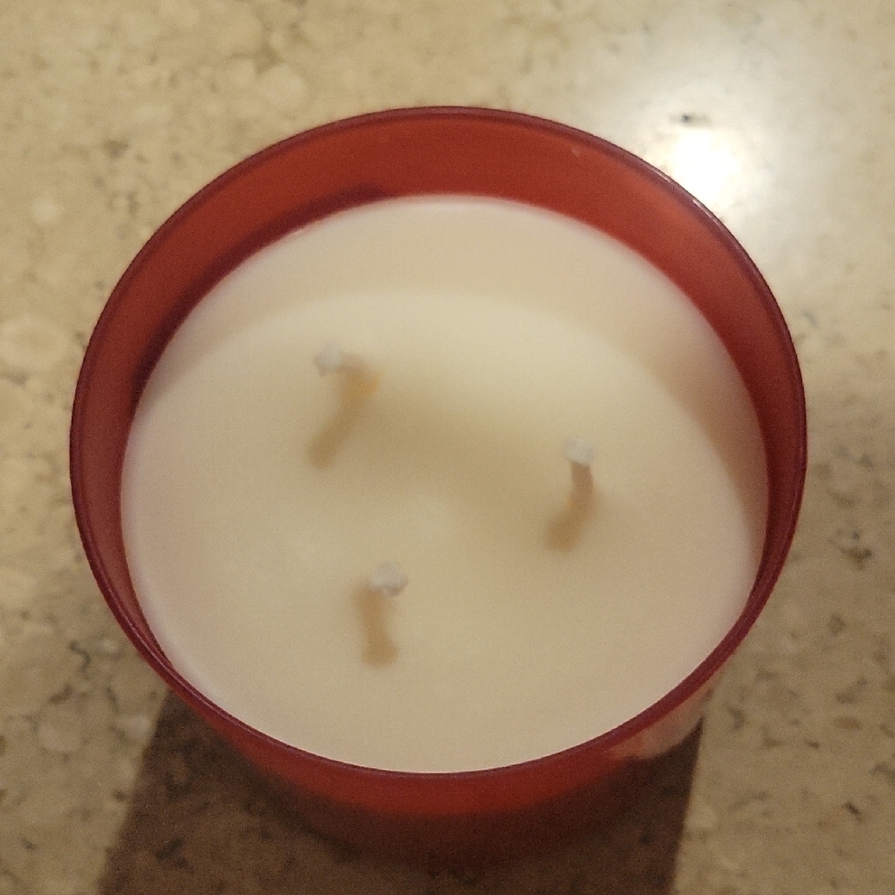 White Barn Strawberry Pound Cake Candle - Red - Picture 3 of 4